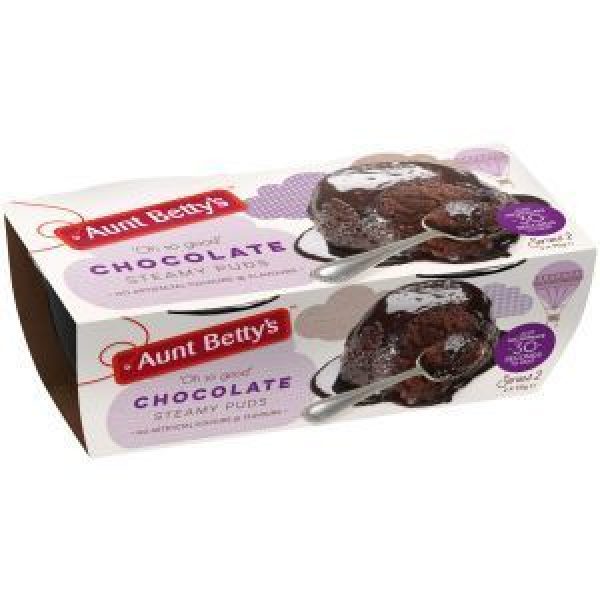 Aunt Bettys Steamed Pudding Chocolate 2 X 95g Reviews Black Box