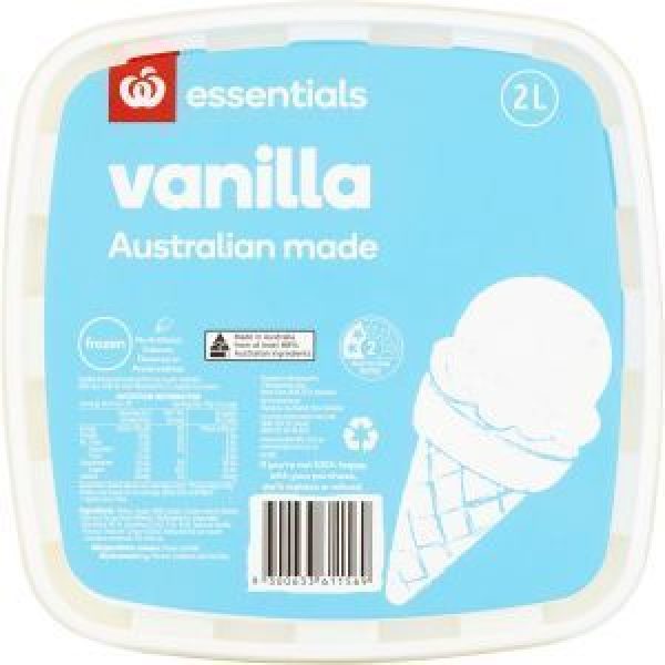 Essentials Ice Cream Vanilla Reviews Black Box