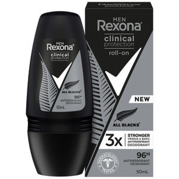 Rexona For Men Clinical Anti Perspirant All Blacks Reviews Black Box