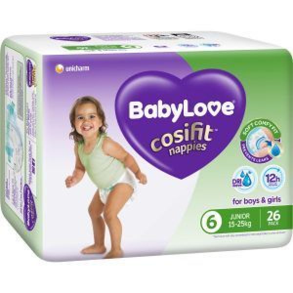 Babylove Junior Nappies Reviews - Black Box