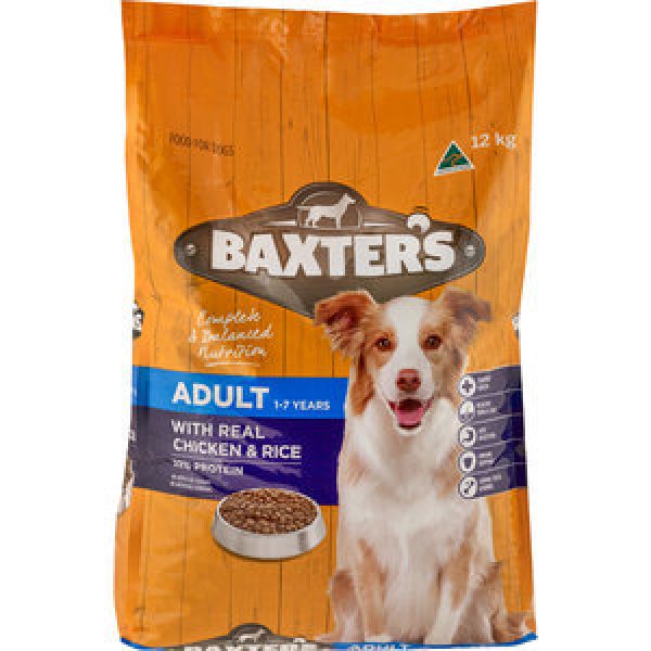 Baxters puppy outlet food