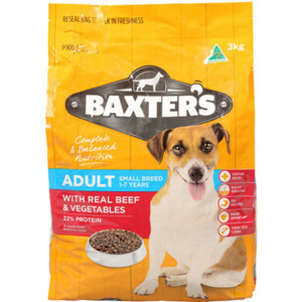 Baxters hot sale puppy food