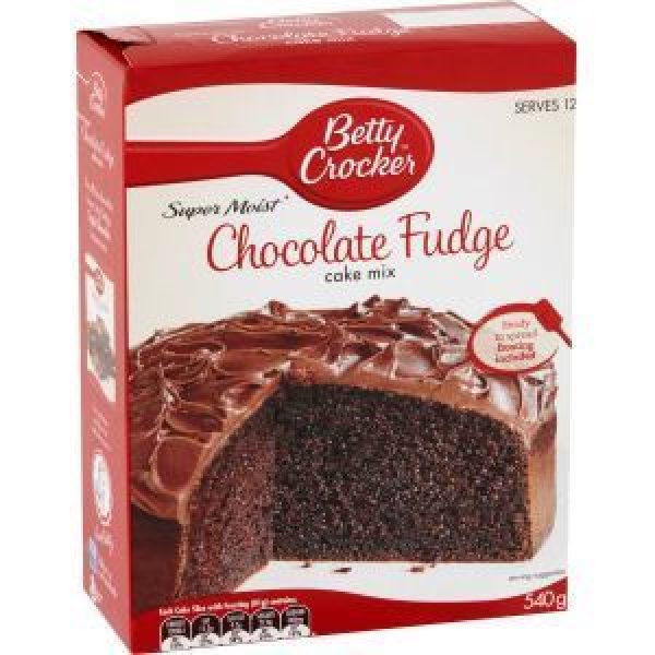 Betty Crocker Cake Mix Chocolate Fudge Cake Reviews - Black Box