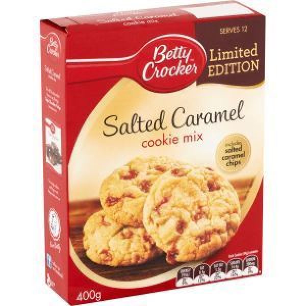 Betty Crocker Cookie Mix Salted Caramel Ltd Edition Reviews - Black Box