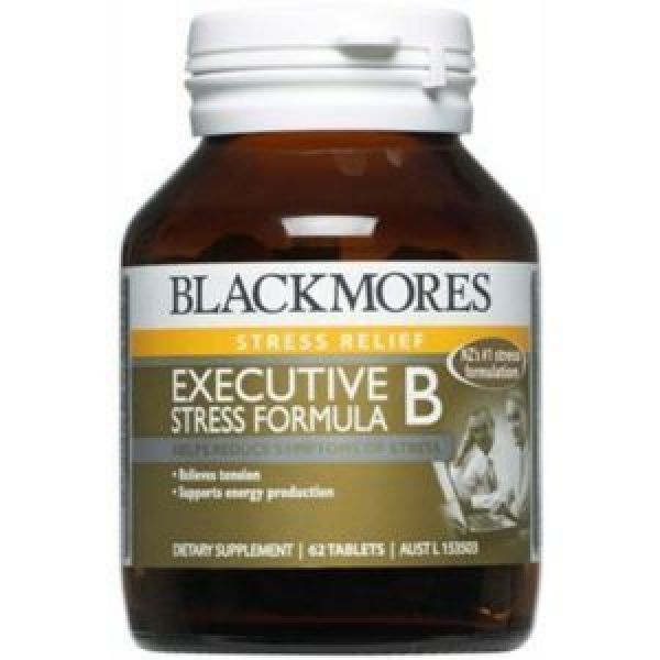 Blackmores Executive B Vitamin B Stress Formula Reviews - Black Box