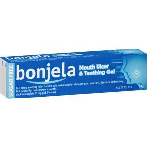 Bonjela Ulcer Treatment Gel - Sugar Free Reviews - Black Box