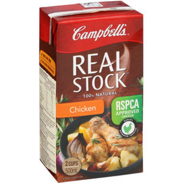 Campbells Real Stock Chicken Stock Liquid Reviews Black Box