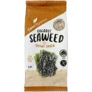 Ceres Organics Snacks Seaweed Teriyaki Reviews - Black Box