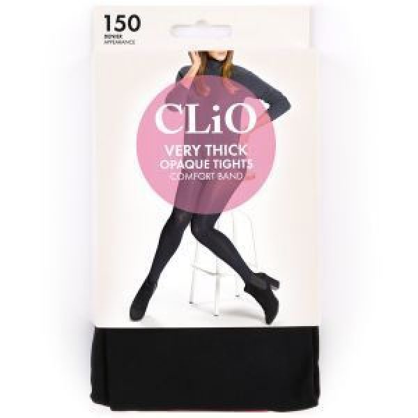 Clio Opaque Tights Extra Tall Black 150d Very Thick Reviews - Black Box