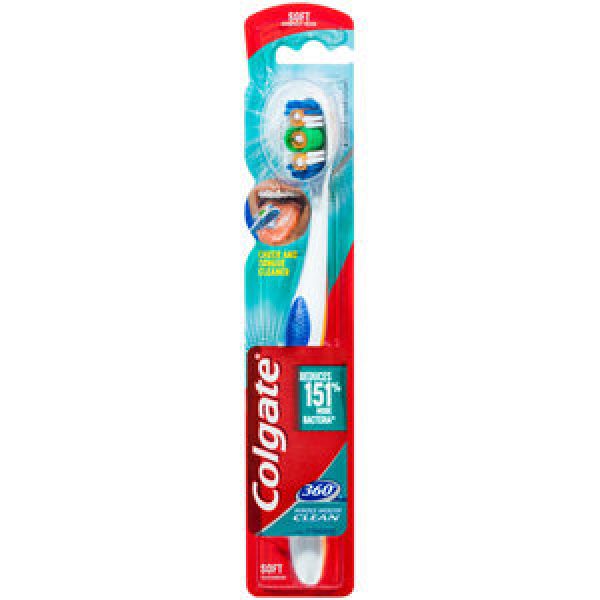 Colgate 360 Toothbrush Soft Whole Mouth Clean Reviews - Black Box