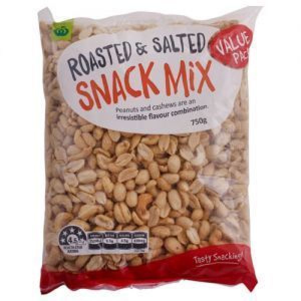 Countdown Mixed Nuts Peanut & Cashew Roasted Salted Reviews - Black Box
