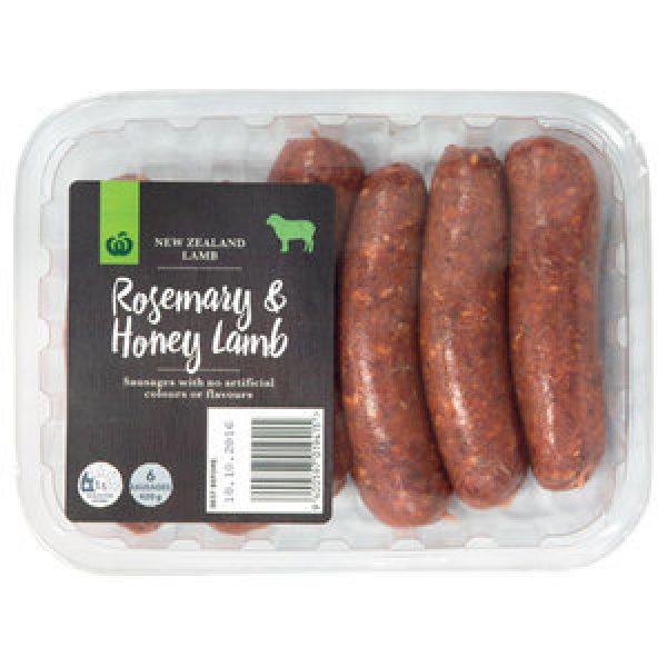 Countdown Sausages Lamb & Rosemary Reviews - Black Box