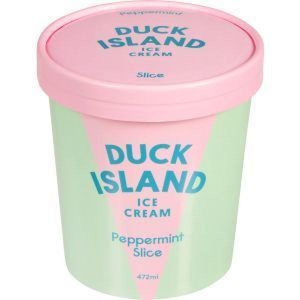 Duck Island Ice Cream Peppermint Slice Reviews - Black Box