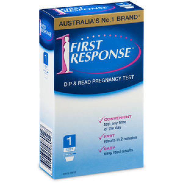 First Response Pregnancy Test Kit Dip And Read Reviews Black Box