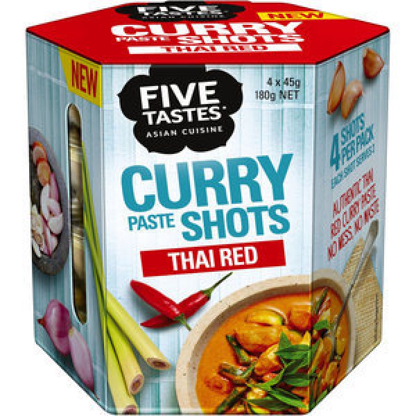 Five tastes thai red sales curry paste