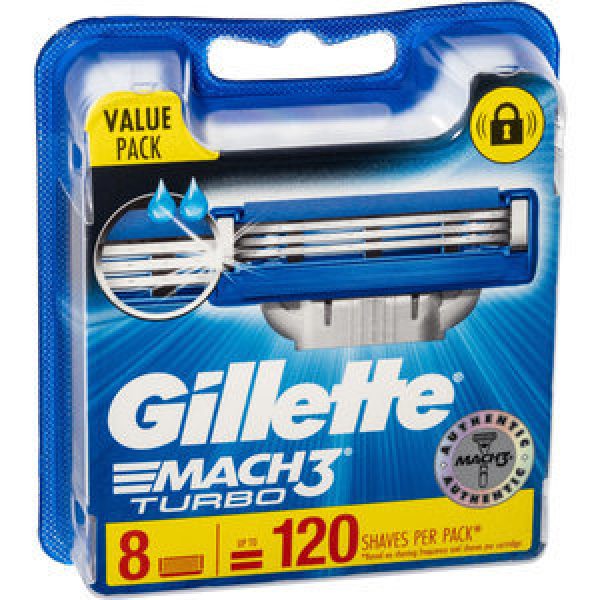 Gillette Mach Turbo Razor Razor Blade Cartridges Gillette Series | My ...