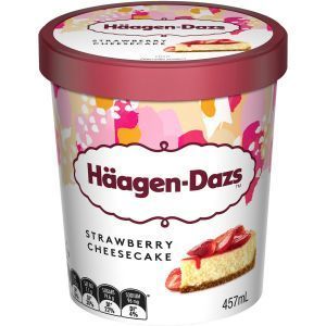 Haagen Dazs Ice Cream Strawberry Cheesecake Reviews - Black Box