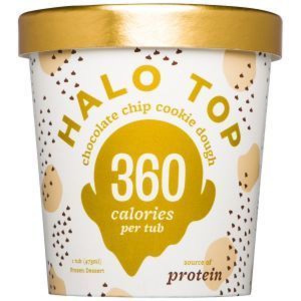 Halo Top Ice Cream Choc Chip Cookie Dough Reviews Black Box 4961