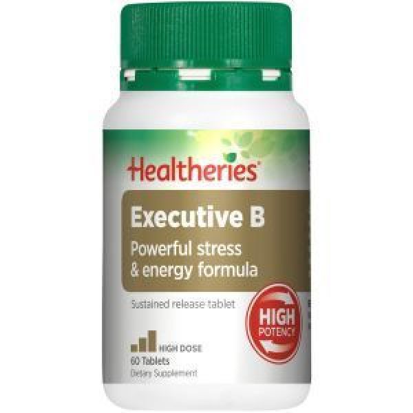 Healtheries Executive Vitamin B Stress Control Reviews - Black Box