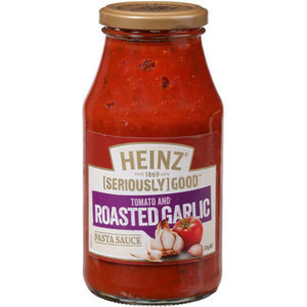 Heinz Seriously Good Pasta Sauce Tomato & Roast Garlic Reviews - Black Box