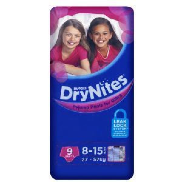 Huggies Drynites Bed Wetting Girl 8 15 Yrs Reviews Black Box