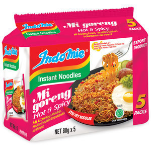 Indomie Instant Noodles Multi Pack Hot & Spicy Reviews - Black Box