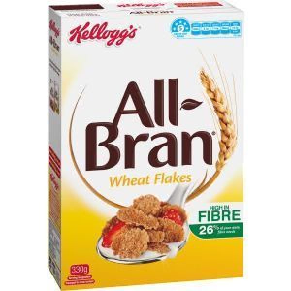 Kelloggs All Bran Cereal Wheat Flakes Reviews - Black Box