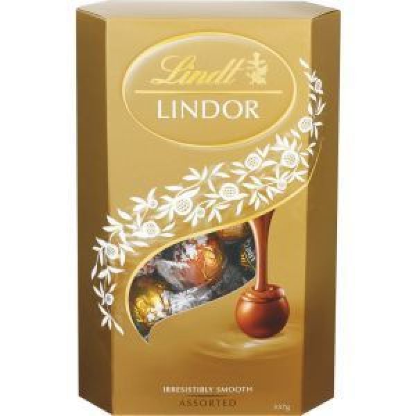 Lindt Lindor Chocolates Assorted Cornet Balls Reviews Black Box 0912