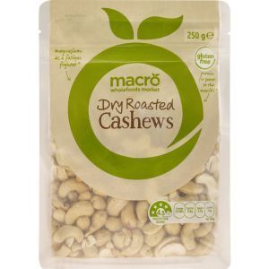 Macro Cashews Dry Roasted Reviews - Black Box