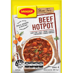 Maggi Recipe Base Classic Beef Hot Pot Reviews - Black Box