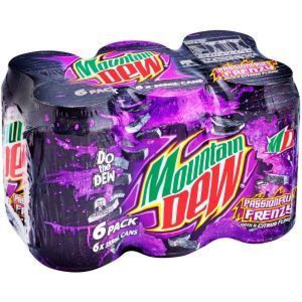 Mountain Dew Soft Drink Pasionfruit Frenzy Reviews - Black Box