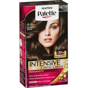 Napro Palette Hair Colour Medium Brown 4/0 Reviews - Black Box