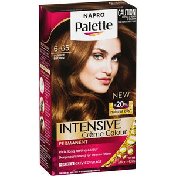 Napro Palette Hair Colour Sunset Brown 6/65 115ml Reviews - Black Box