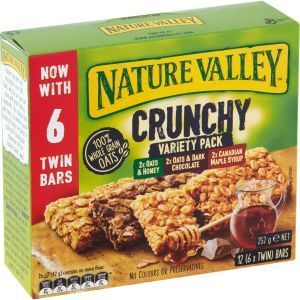 Nature Valley Crunchy Muesli Bars Variety Pack 252g Black Box