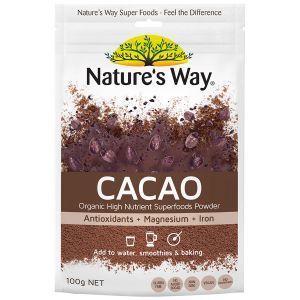 Natures Way Super Foods Cacao Powder Reviews - Black Box