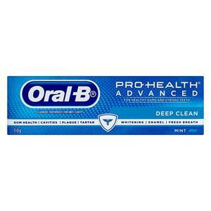 Oral B Pro Health Toothpaste Advanced Deep Clean Reviews - Black Box