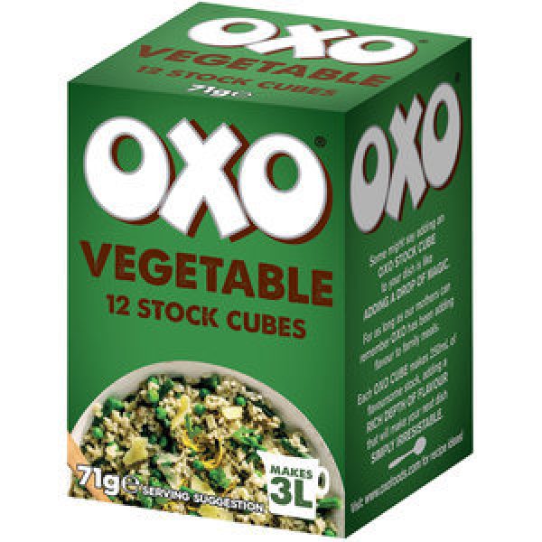 Oxo Vegetable Stock Cubes 71g Reviews Black Box