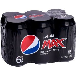 Pepsi Max Soft Drink 355ml Reviews - Black Box