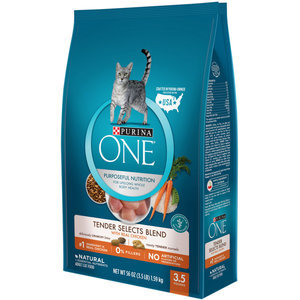 Purina One Dry Cat Food Tender Select With Chicken Reviews - Black Box