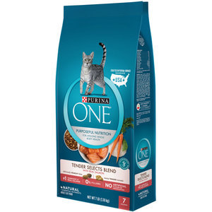 Purina One Dry Cat Food Tender Selects Blend Wth Salmn Reviews - Black Box