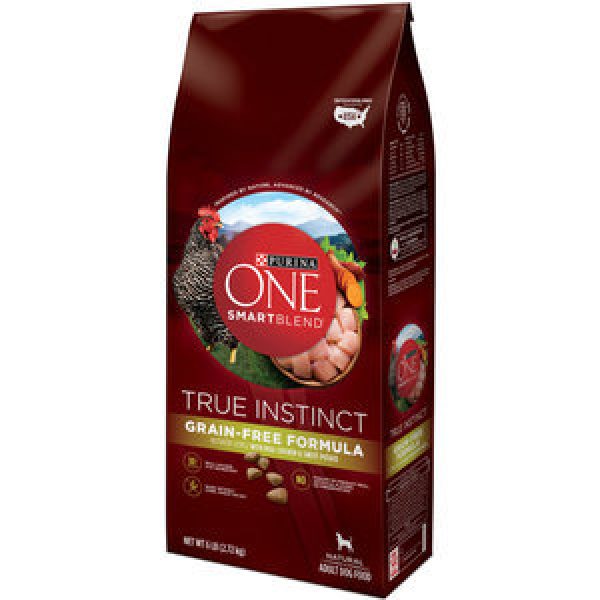 Purina One True Instinct Dog Food Grain Free Chicken Reviews - Black Box