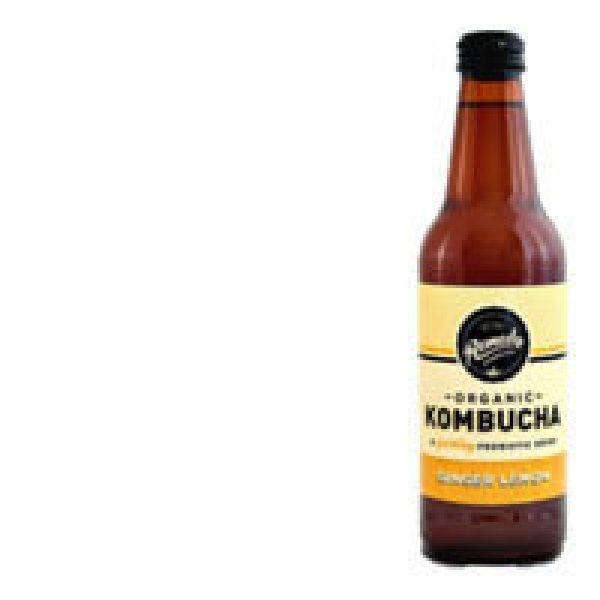 Ginger Lemon Kombucha - Certified Organic Remedy Kombucha