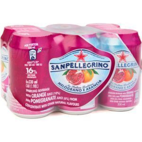 Sanpellegrino Soft Drink Orange Pomegranate Reviews - Black Box