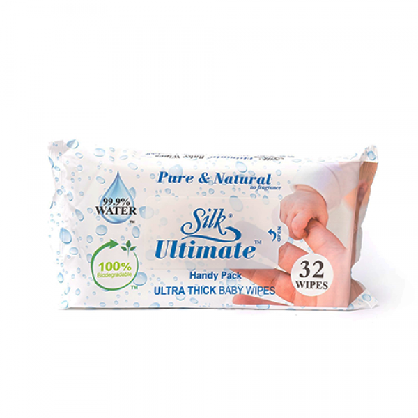 Silk best sale water wipes