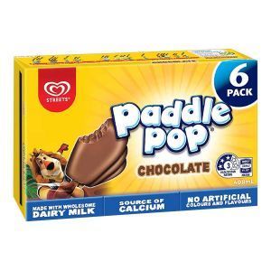 Streets Paddle Pop Ice Cream Chocolate 408ml Reviews - Black Box