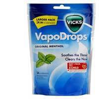 Vicks Vapodrops Lozenges Menthol Reviews - Black Box