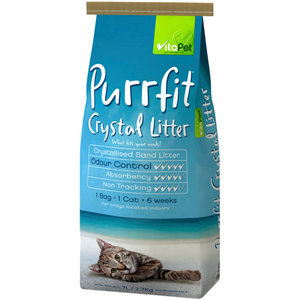 Vitapet Purrfit Cat Litter Crystal Reviews - Black Box