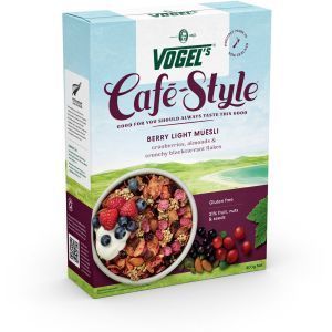 Vogels Cafe Style Light Muesli Berry Reviews - Black Box