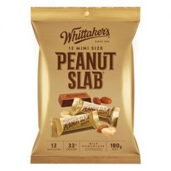 Whittakers Share Pack Individually Wrapped Peanut Slab 180g Reviews