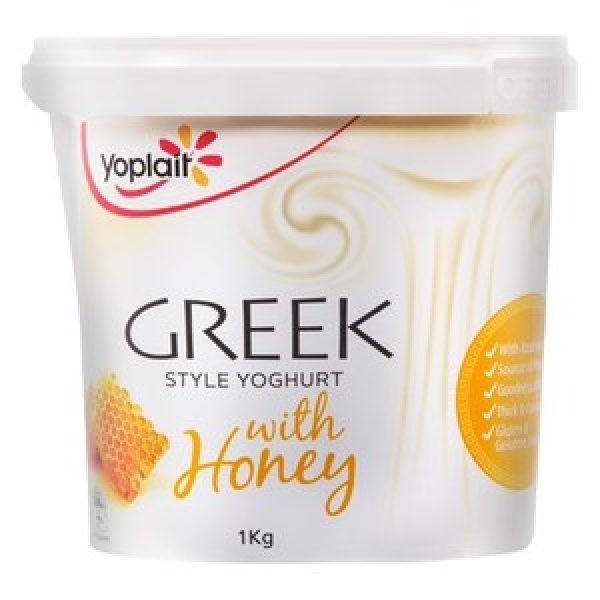 Yoplait Yoghurt Tub Greek Honey Reviews - Black Box